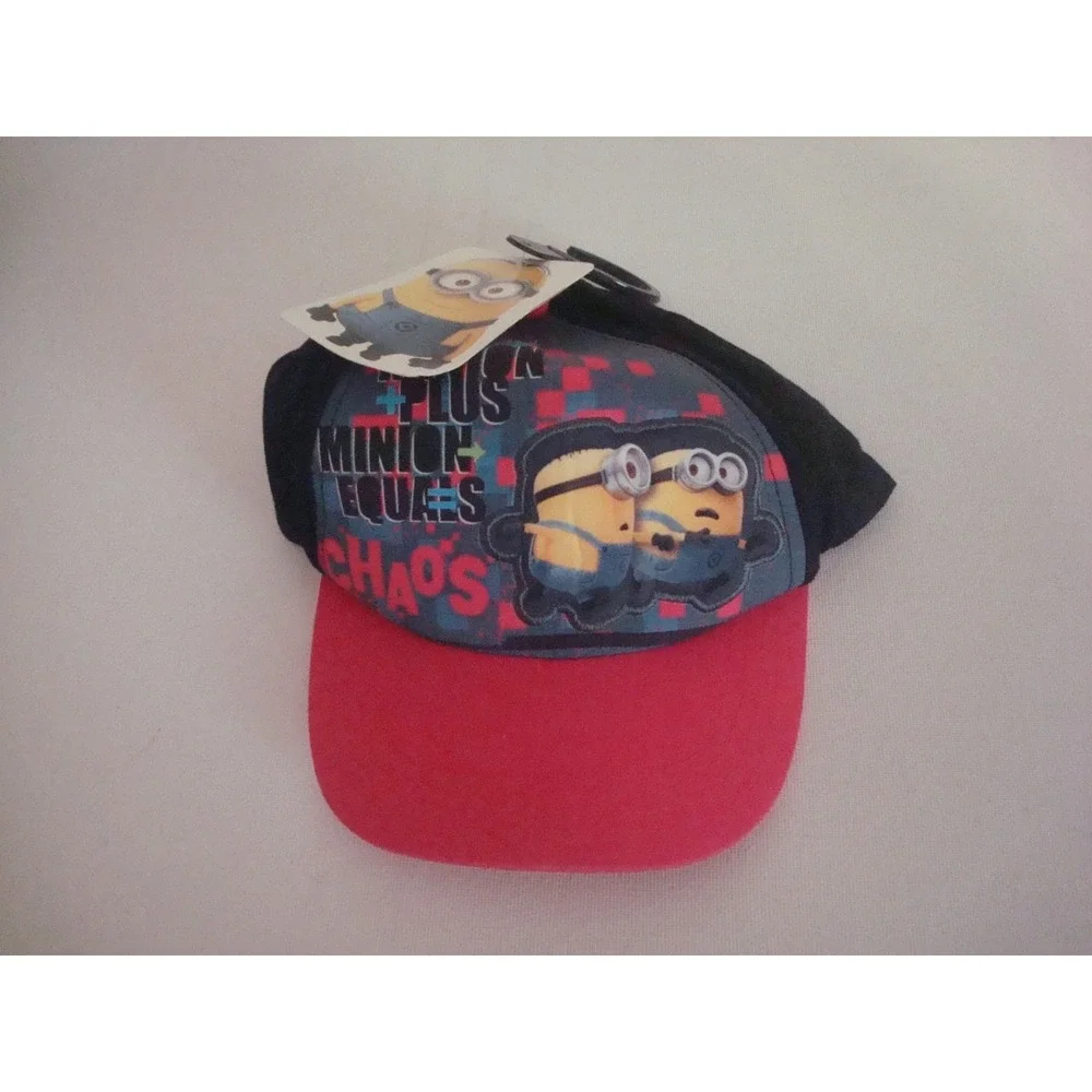 DESPICABLE ME MINIONS --KIDS--   OOS Y2K  DEADSTOCK‎  HAT CAP VINTAGE T4